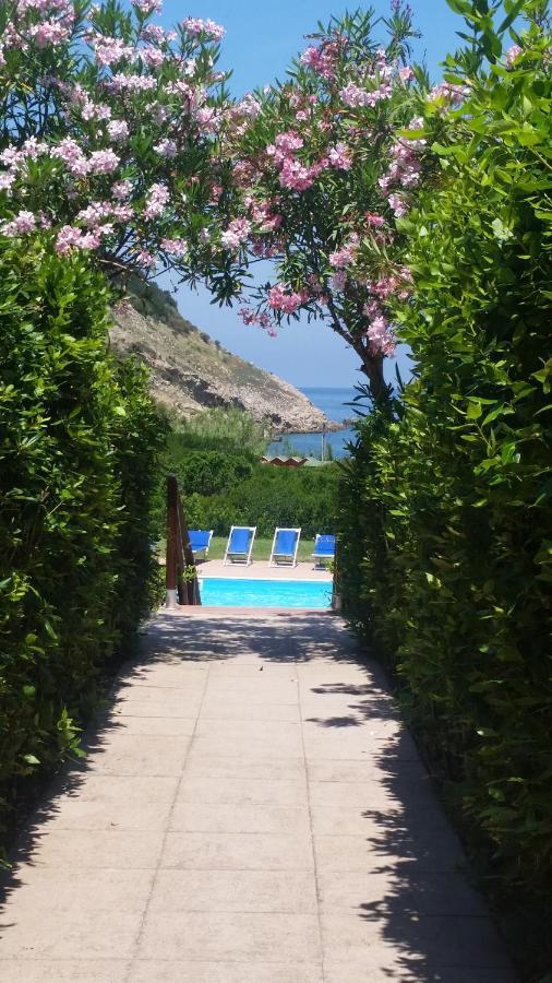 Elbamare Residence Con Piscina Nisporto Bagian luar foto